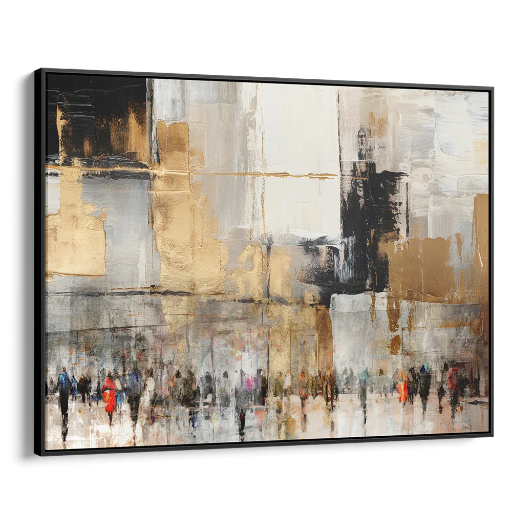 Western Wall - Abstract Jewish Art by Avigdor Ben-Ari