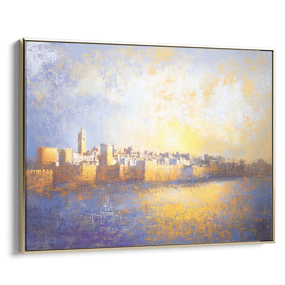 Jerusalem of Gold �C Abstract Contemporary Jewish Art