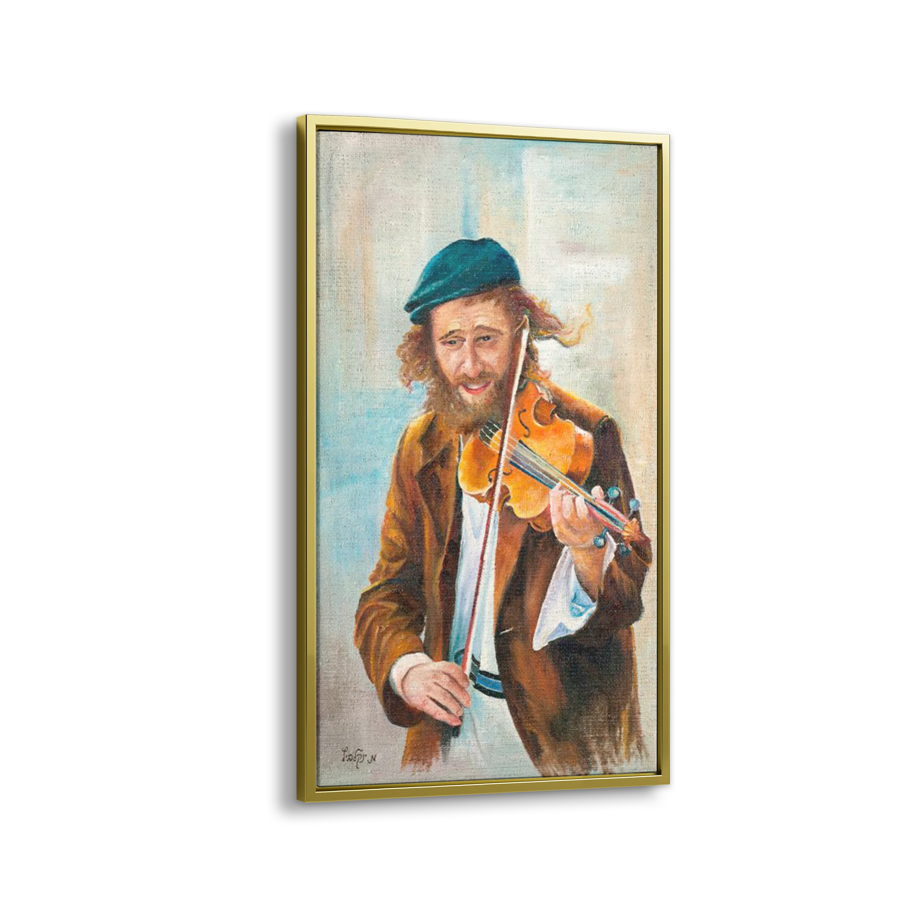 Jewish Violinist Art - 31x18