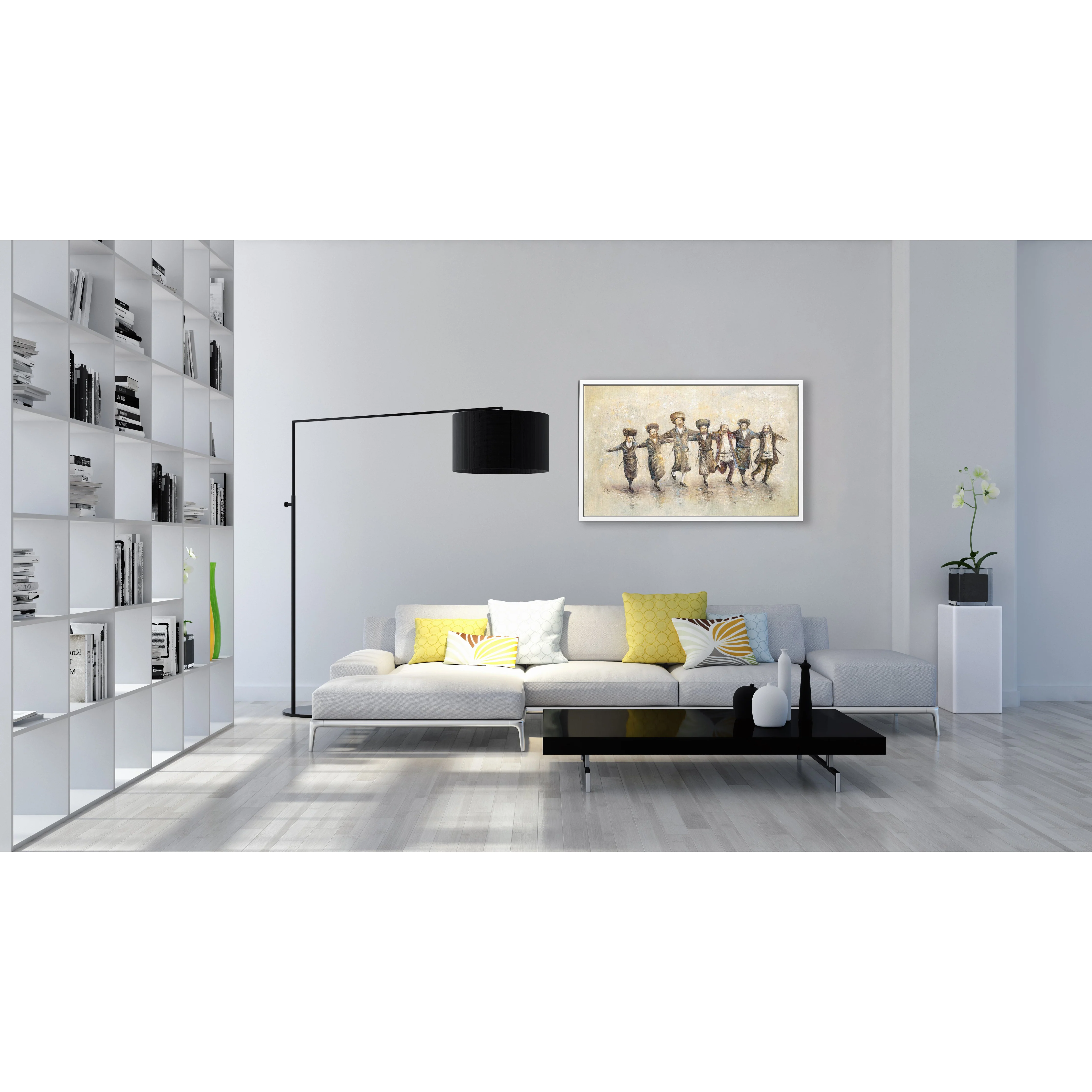 Jewish Unity Dance Painting - 43x28