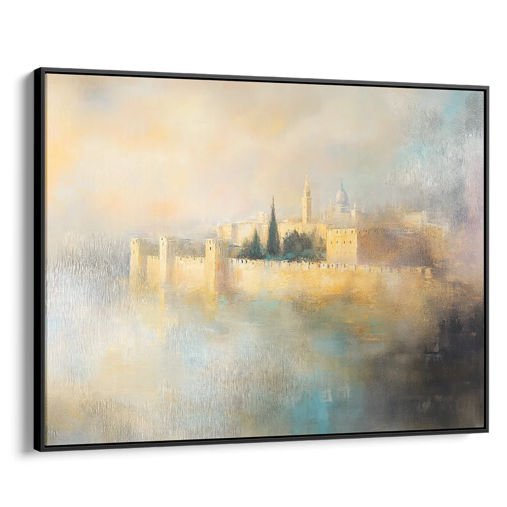 Jerusalem Eternal �C Impressionist Contemporary Jewish Art