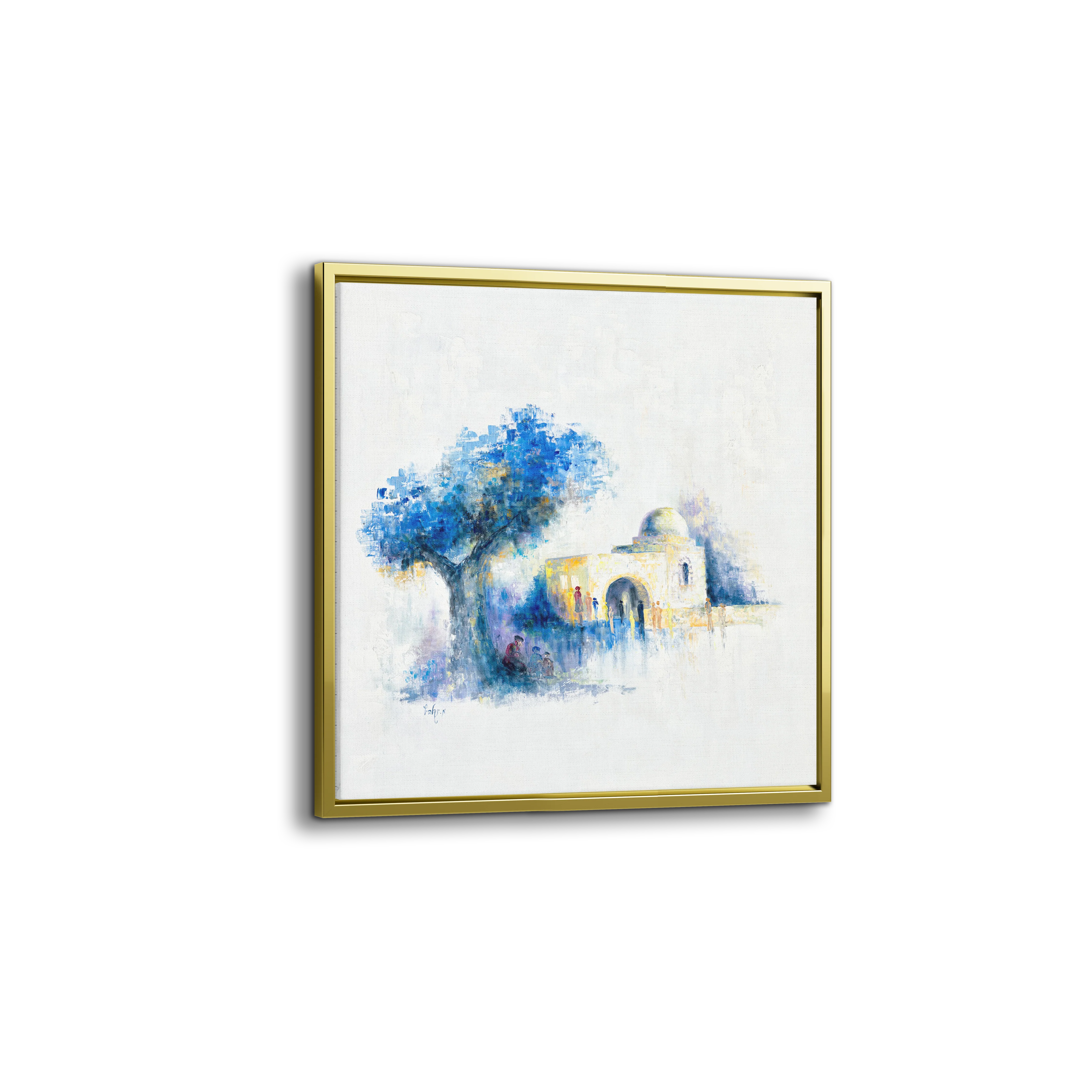 Abstract Rachel's Tomb Art - 35x35