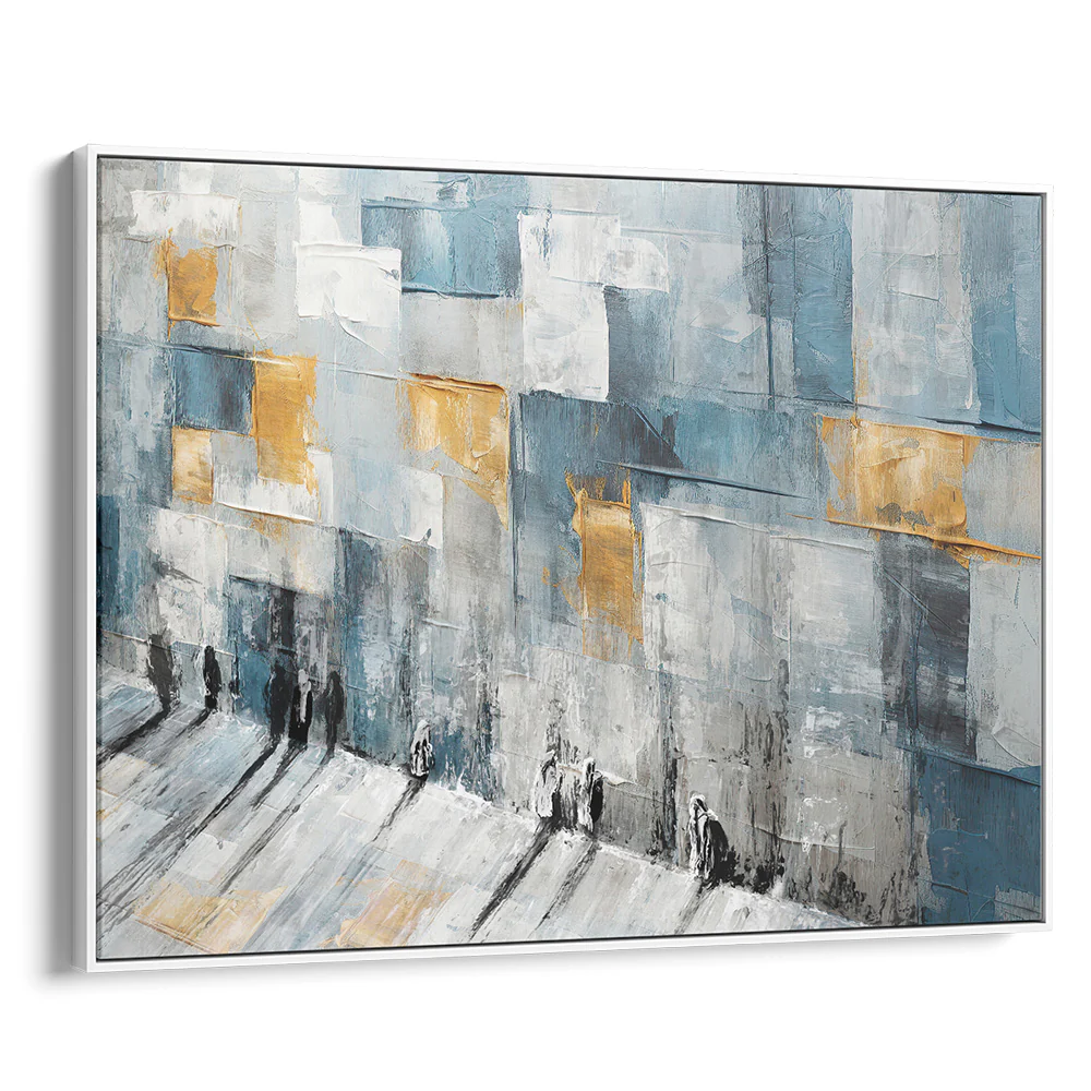 Prayers Woven in Color by Avigdor Ben Ari - Western Wall Judaica Art