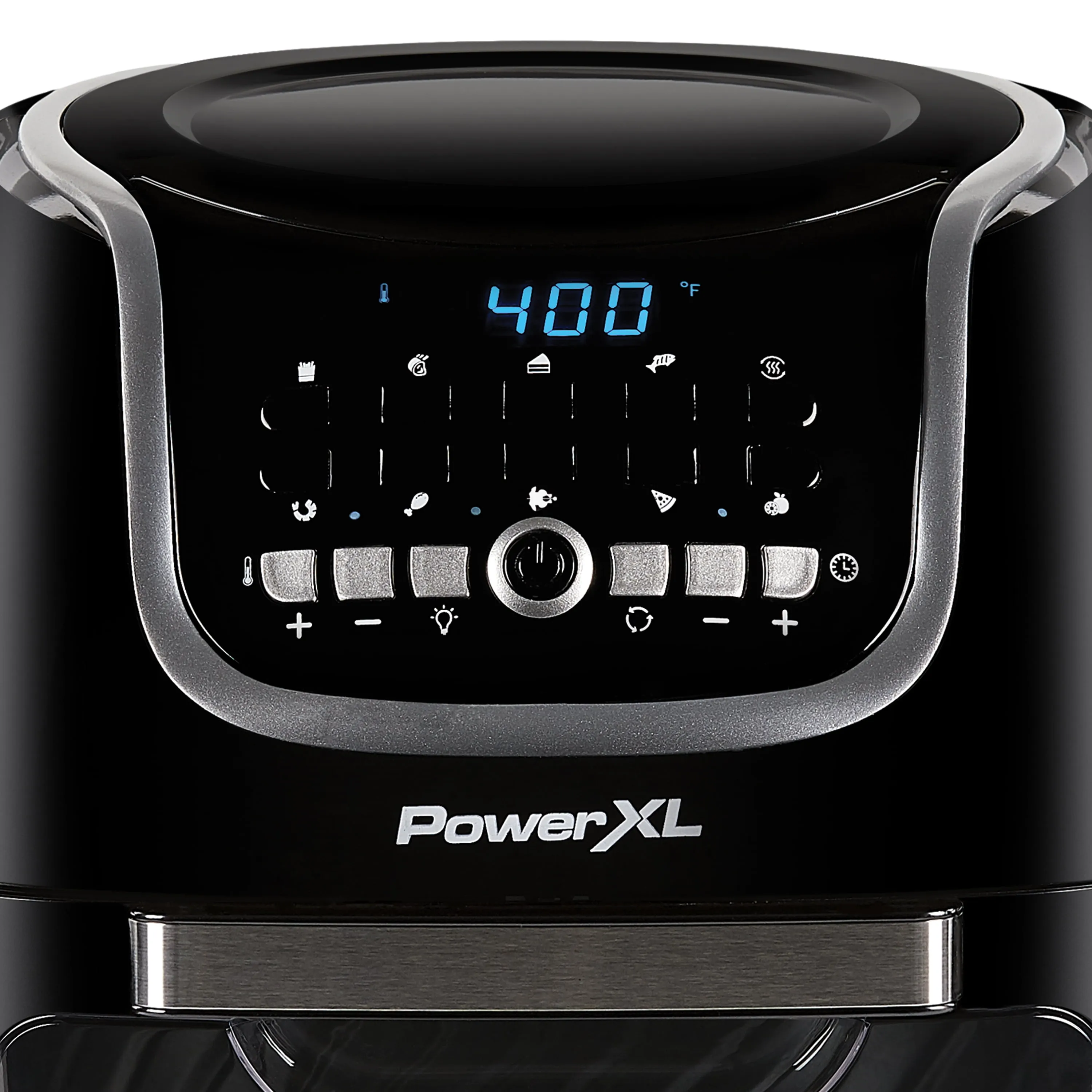 PowerXL Vortex Air Fryer Pro Plus 10 Quart Capacity, Black, 1700 Watts,