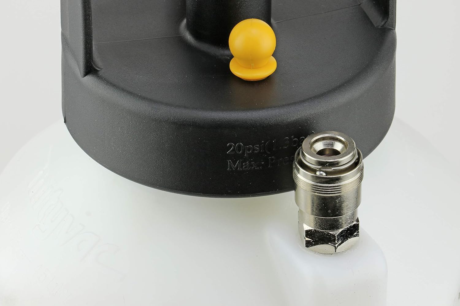 Professional Hydraulic Brake and Clutch Pressure Bleeding System, Integrated Safety and Pressure Relief Valve, 7 Master Cylinder Adapters and Storage Case