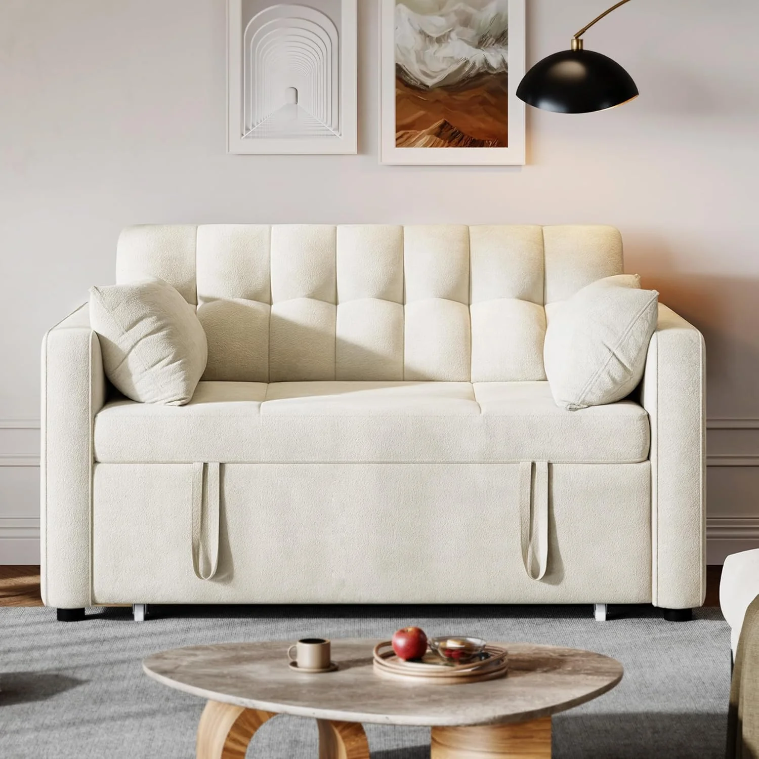 3-in-1 Convertible Sofa Bed, 55