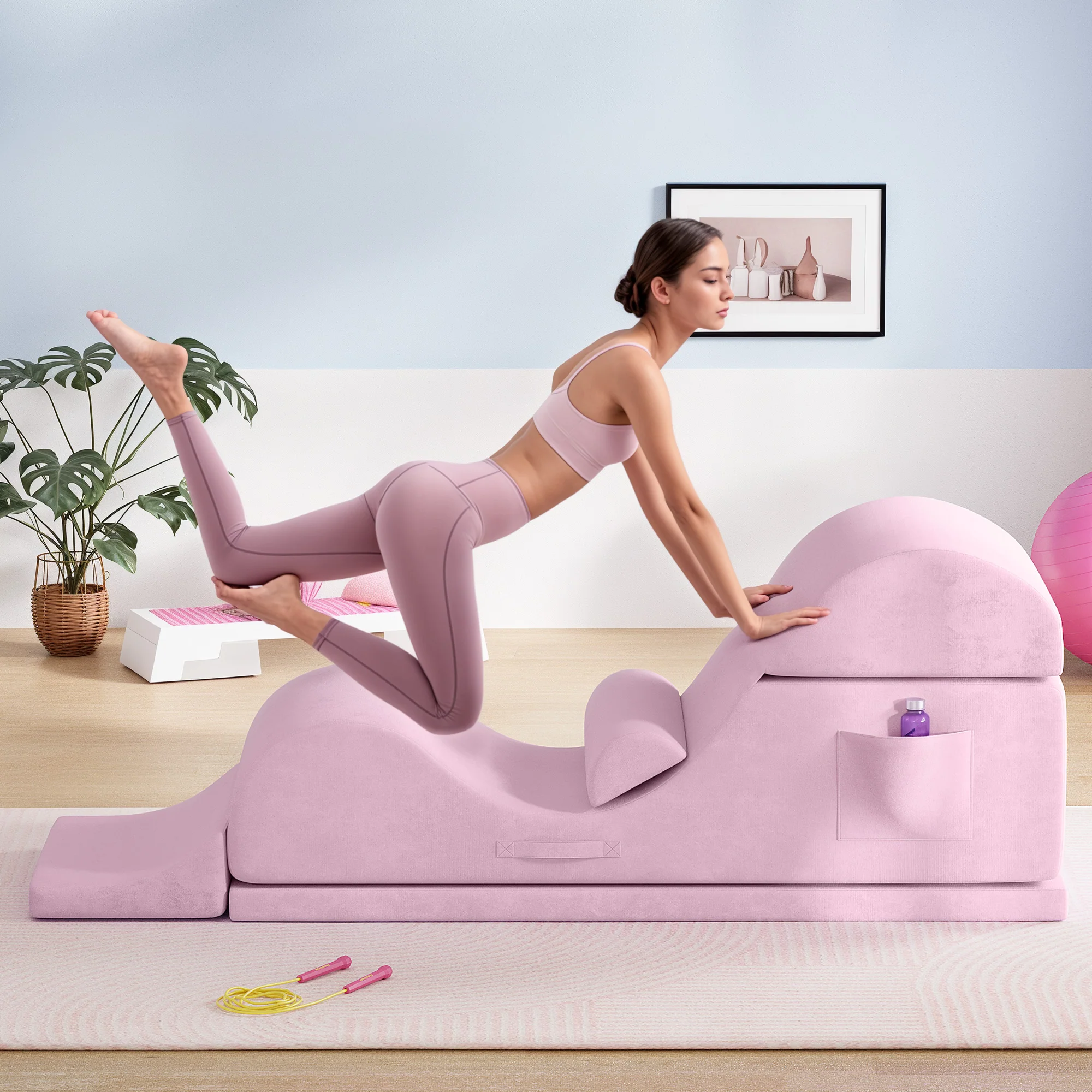 Advwin Convertible Yoga Chair for Adults