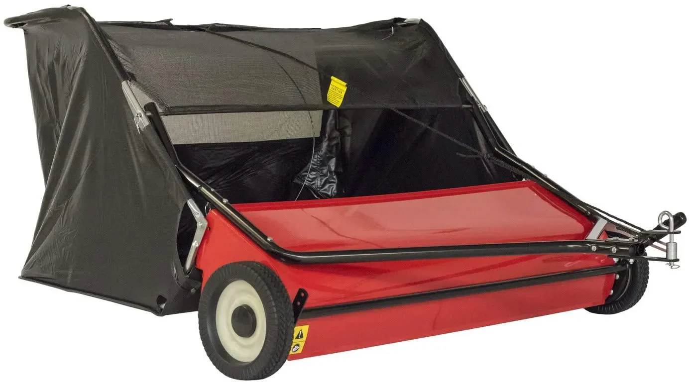52 Tow Lawn Sweeper, Black