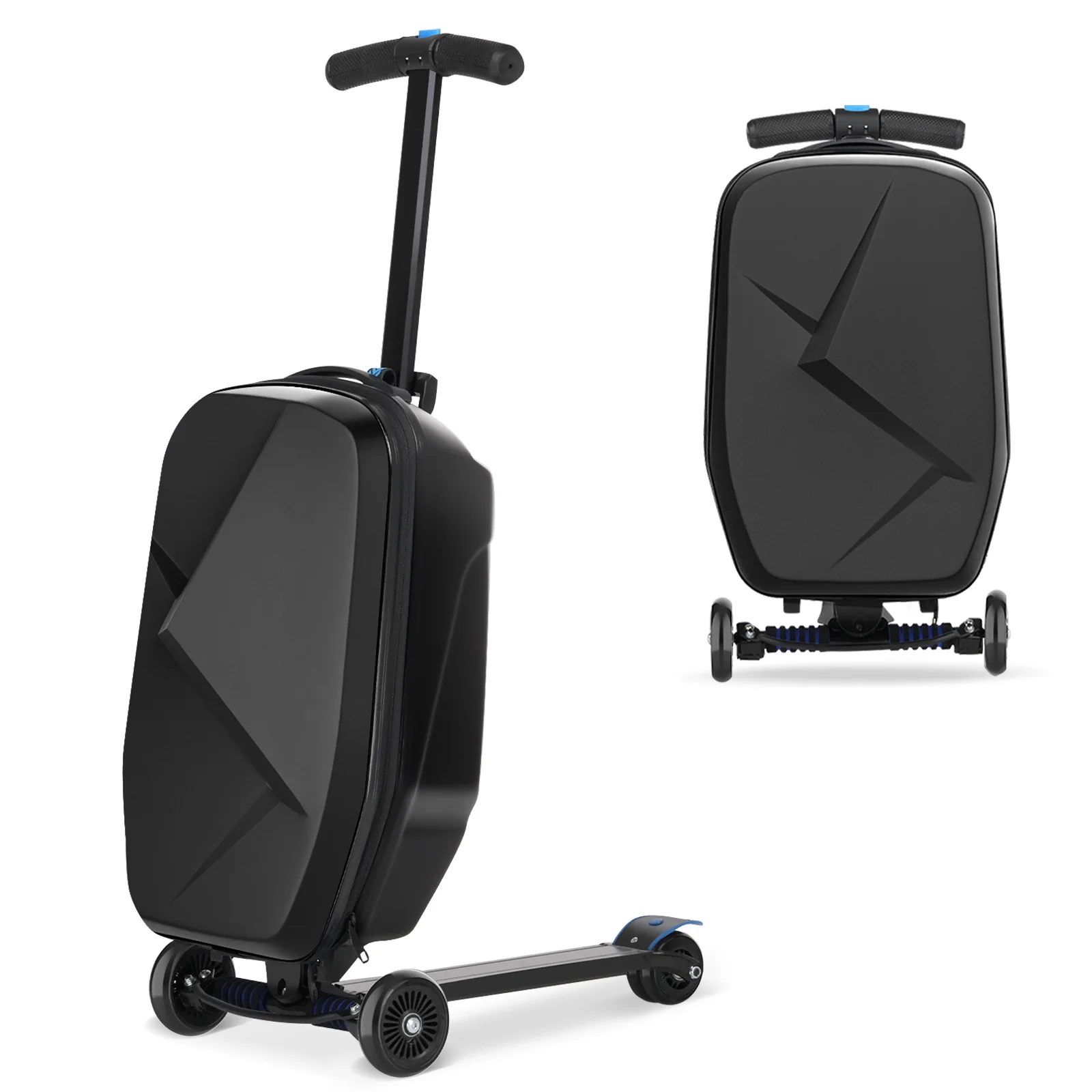 Advwin Foldable Hardshell Scooter Suitcase