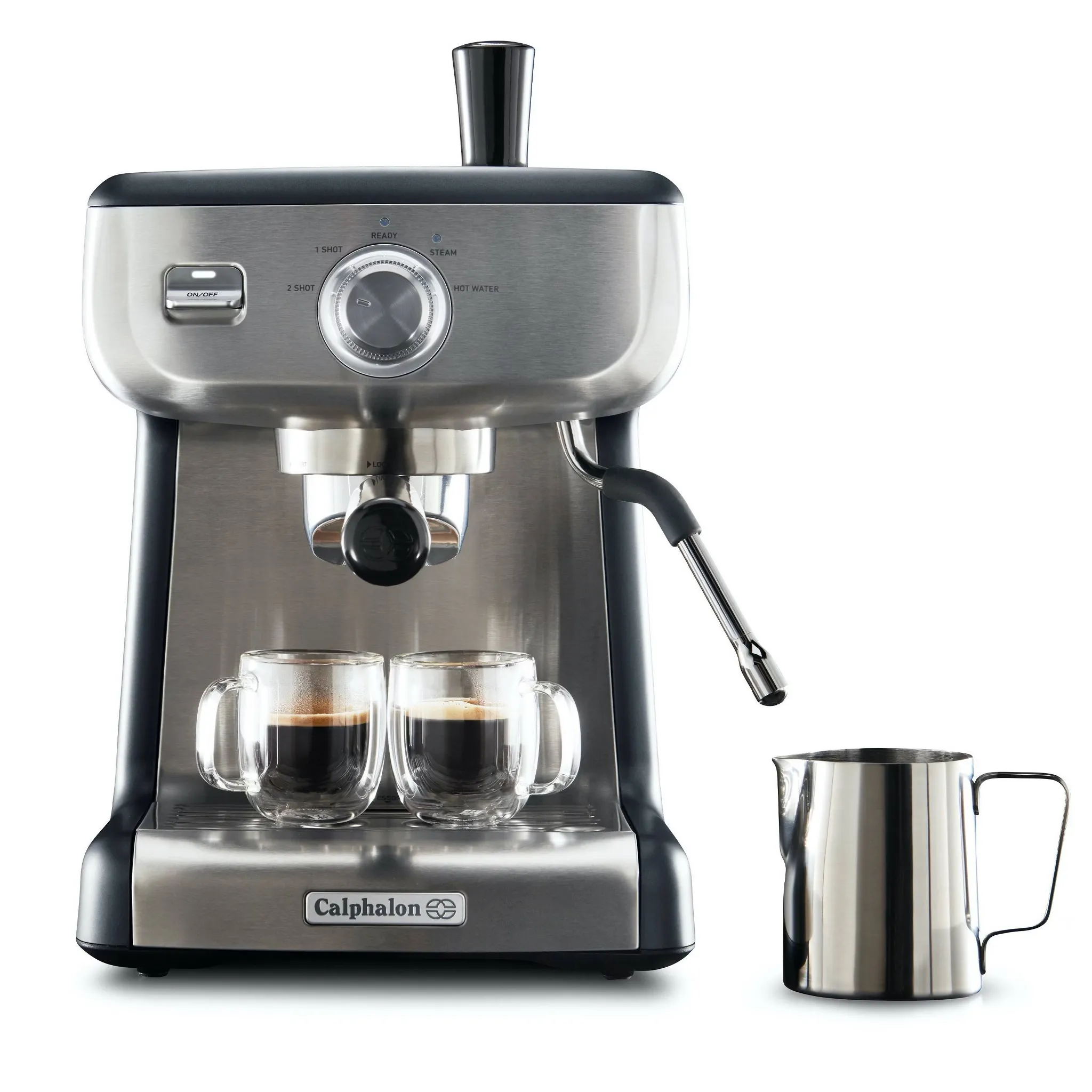 PrecisionHeat Espresso Machine: Stainless Steel