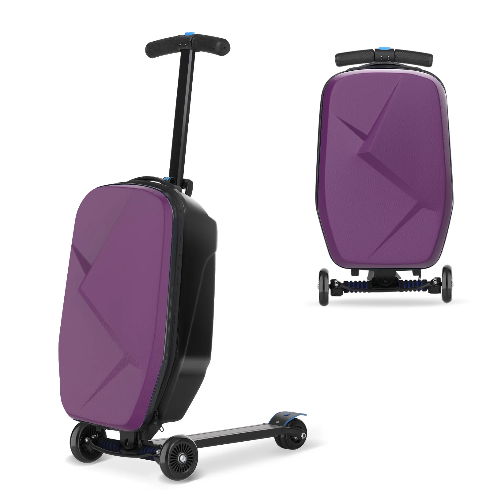 Advwin Foldable Hardshell Scooter Suitcase