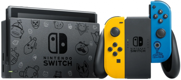 Nintendo Switch Console – Fortnite Wildcat Bundle, Exclusive Joy-Cons, Themed Dock, Includes Wildcat Outfit & 2000 V-Bucks