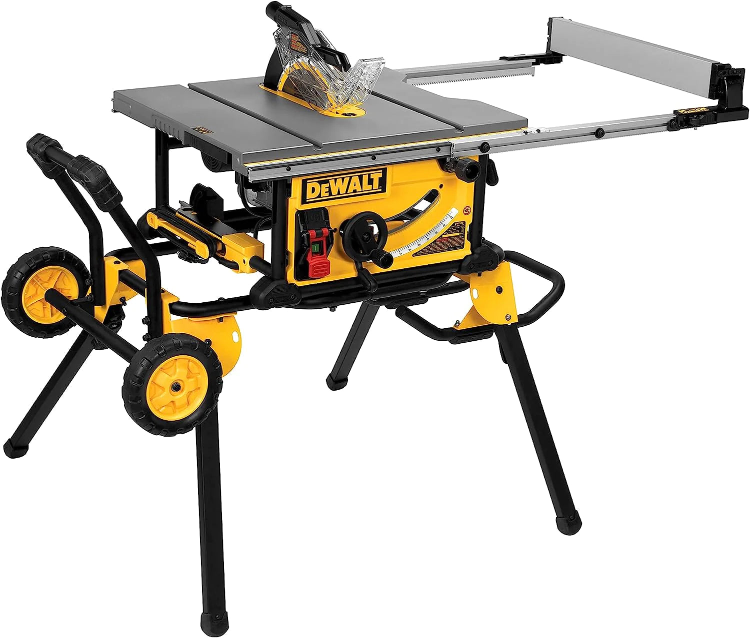 2025 DEWALT 10 Inch Table Saw, 32-1/2 Inch Rip Capacity, 15 Amp Motor, With Rolling