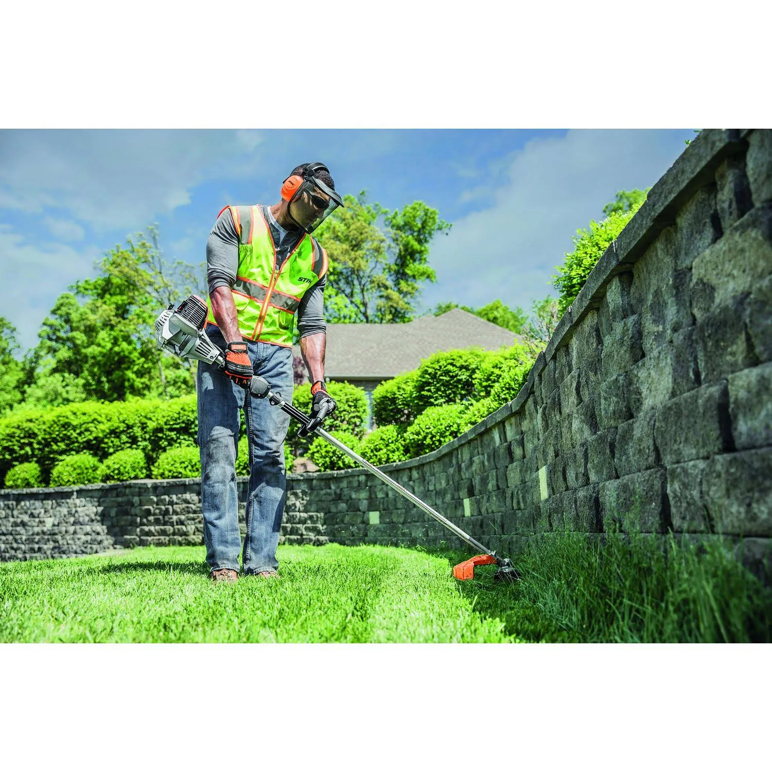 Husqvarna 128LD Gas Line Trimmer, 28cc, 17-Inch Cutting Width, Lightweight, Versatile, Homeowner-Friendly