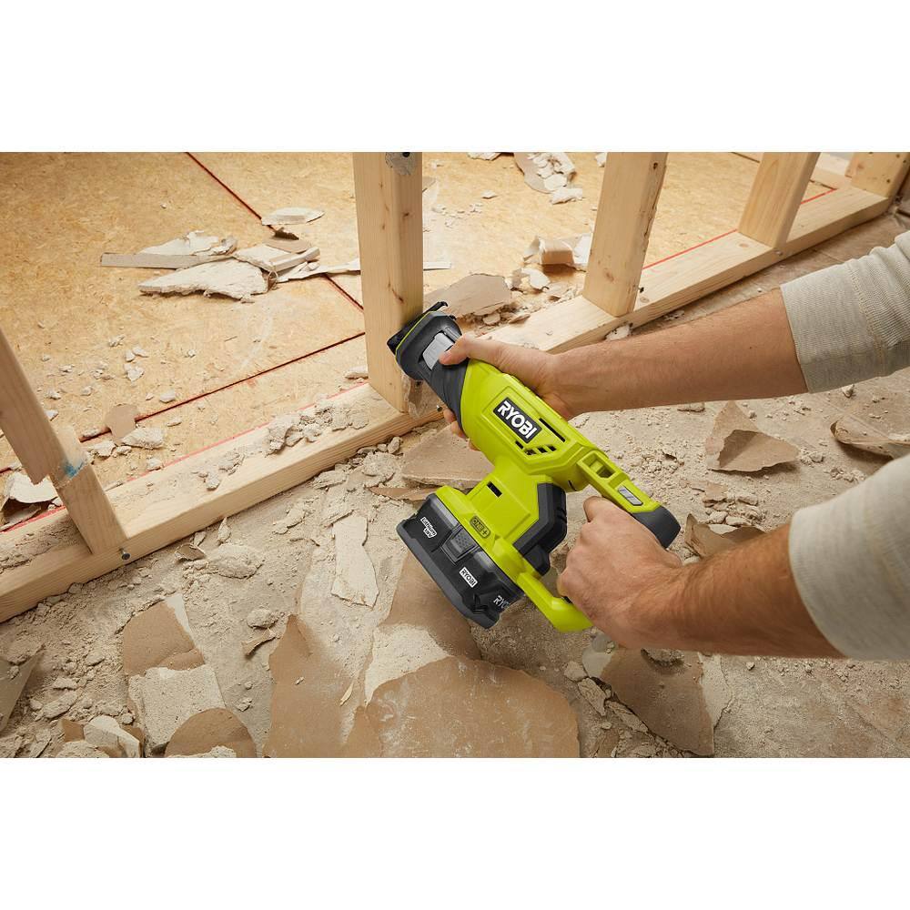 2025 RYOBI ONE+ 18V Cordless 10-Tool Combo Kit with 3 Batteries and Charger PCK750KN
