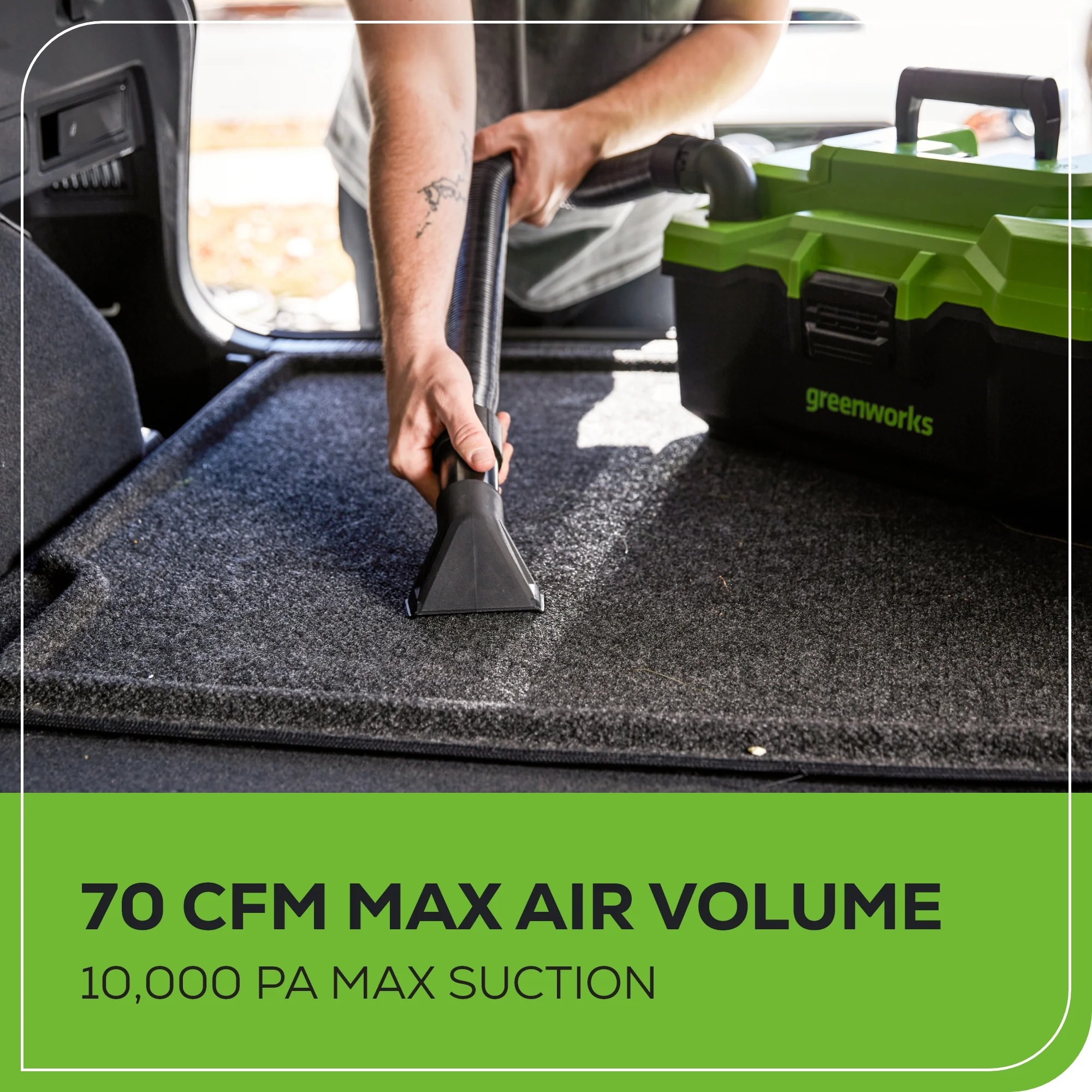 2025 40V 3-Gallon Cordless Battery Wet/Dry Shop Vacuum w/ 2.0Ah Battery & Charger