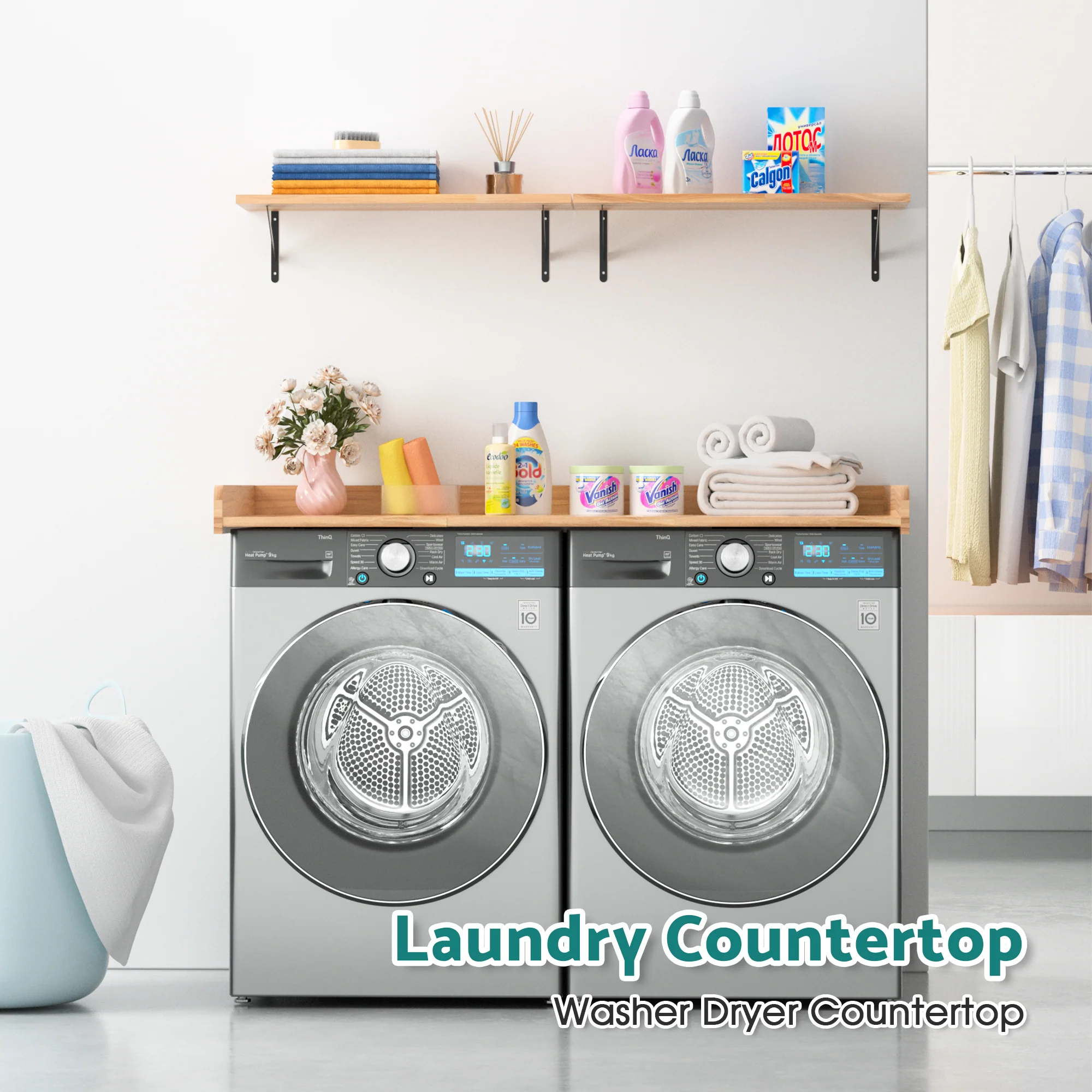 Advwin Washer Dryer Countertop 54