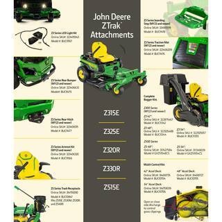 John Deere Z320R 42′′ 21.5 HP V-Twin Zero-Turn Riding Mower with Accel Deep Deck