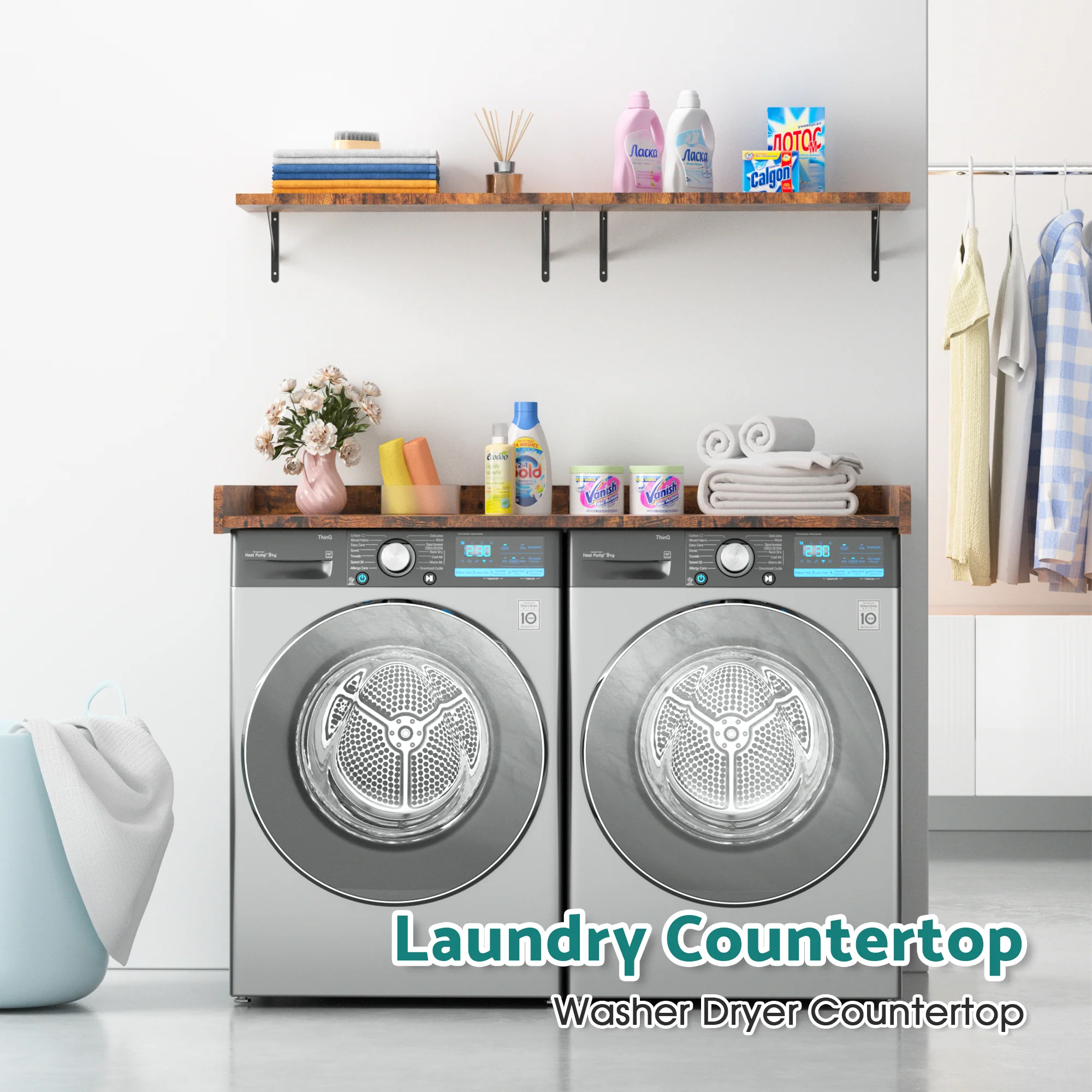 Advwin Washer Dryer Countertop 54