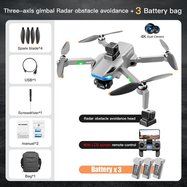 S135 Drone - 8K HD ESC Dual Camera GPS 5G 28 Minutes 3-Axis Gimbal Brushless Motor Professional Camera Drone