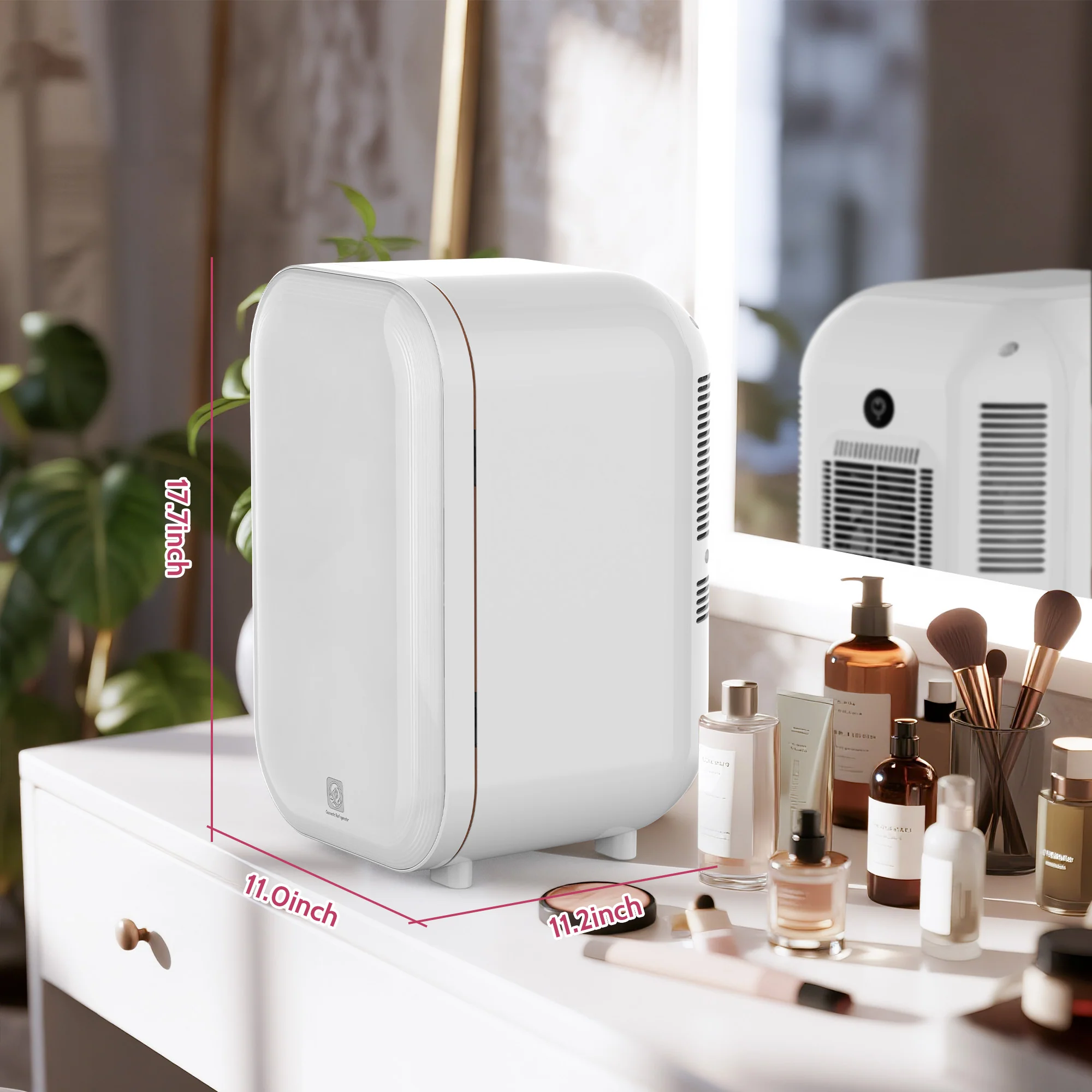 Advwin 22L Mini Skincare Fridge for Cosmetic Storage