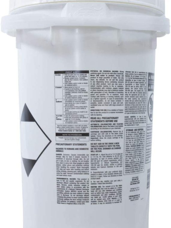 3 INCH CHLORINE TABLETS – 50 LBS