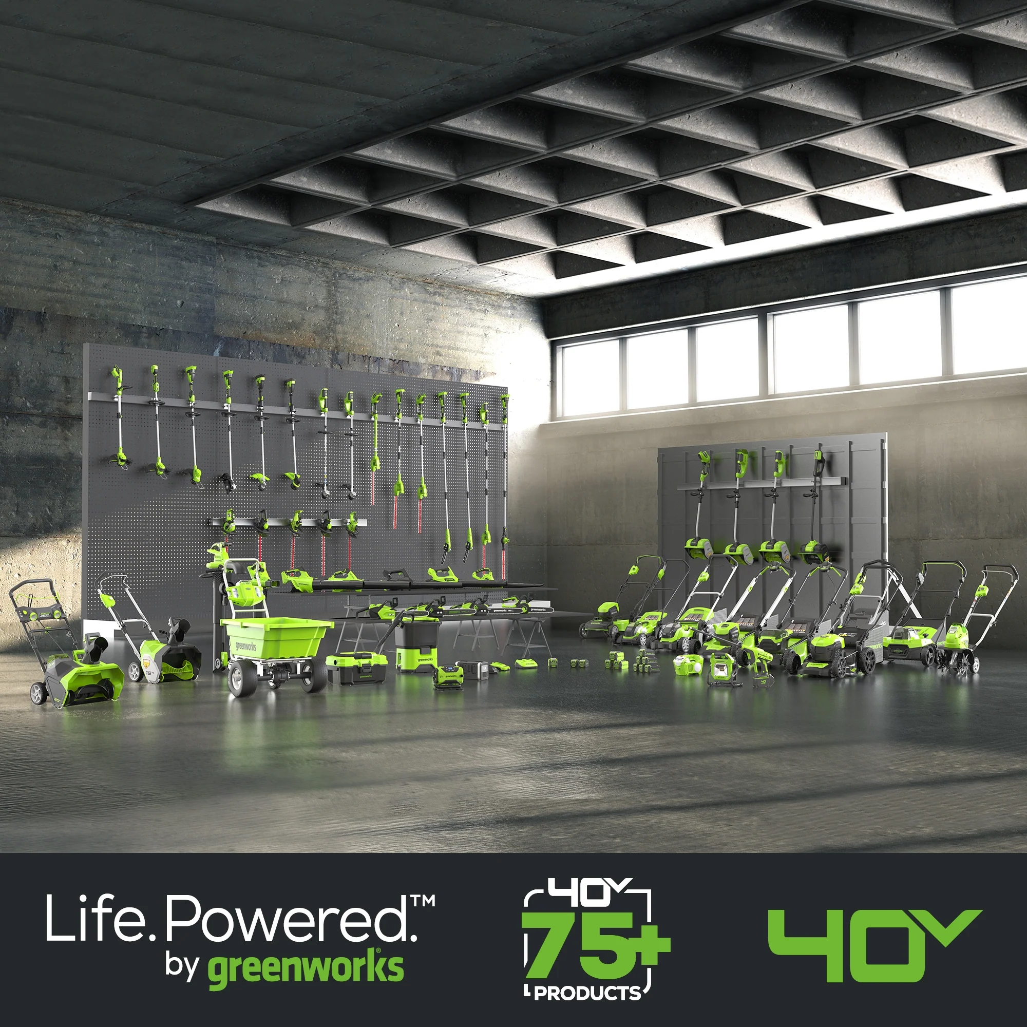 2025 40V 3-Gallon Cordless Battery Wet/Dry Shop Vacuum w/ 2.0Ah Battery & Charger