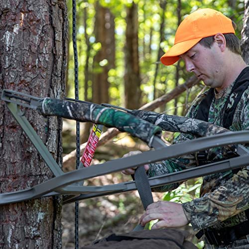Summit Viper SD Climbing Treestand – Lightweight Aluminum, Foam-Padded Seat, 300 lbs Capacity, Includes Safety Harness