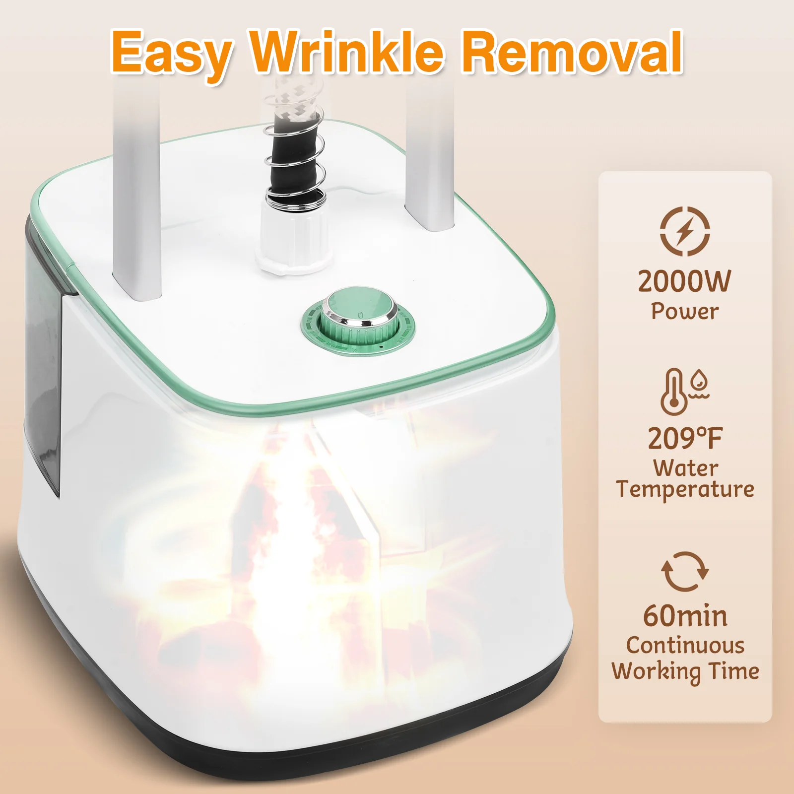 Advwin Garment Steamer 10 Steam Levels