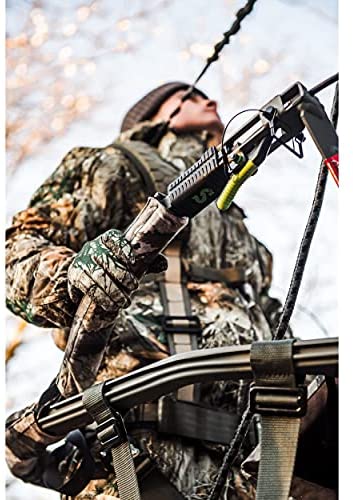 Summit Viper SD Climbing Treestand – Lightweight Aluminum, Foam-Padded Seat, 300 lbs Capacity, Includes Safety Harness