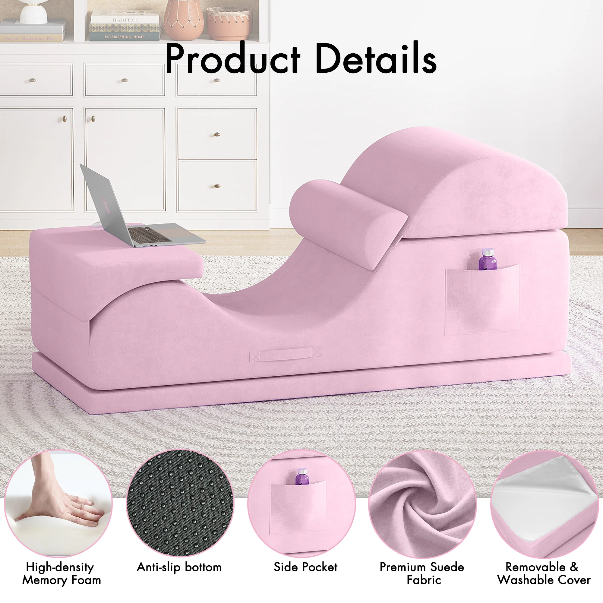 Advwin Convertible Yoga Chair for Adults