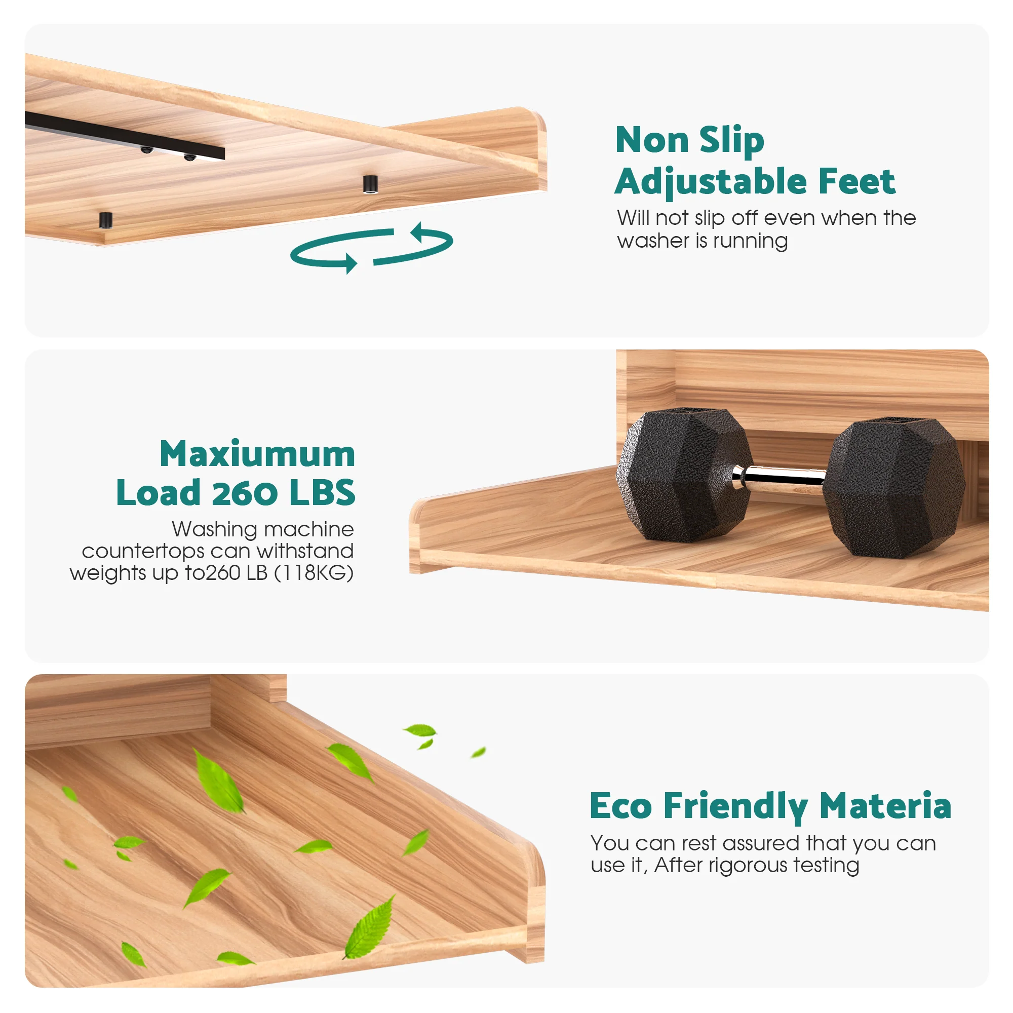 Advwin Washer Dryer Countertop 54