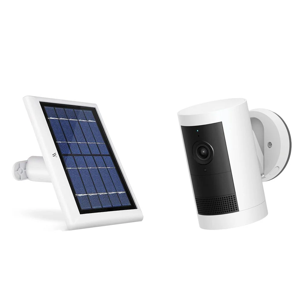 Ring Outdoor Cam Plus Battery+ Wasserstein Solar Panel Bundle