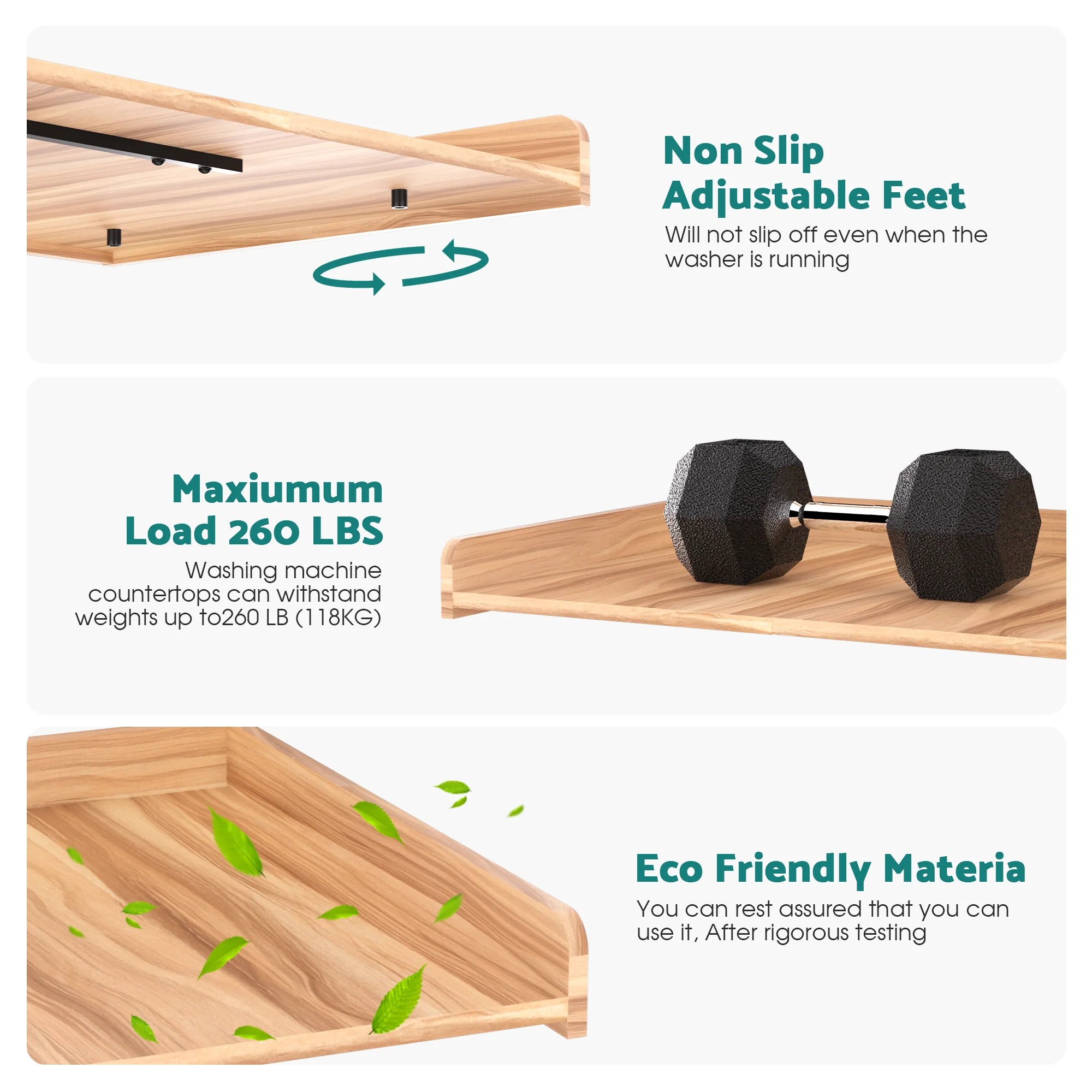 Advwin Washer Dryer Countertop 54