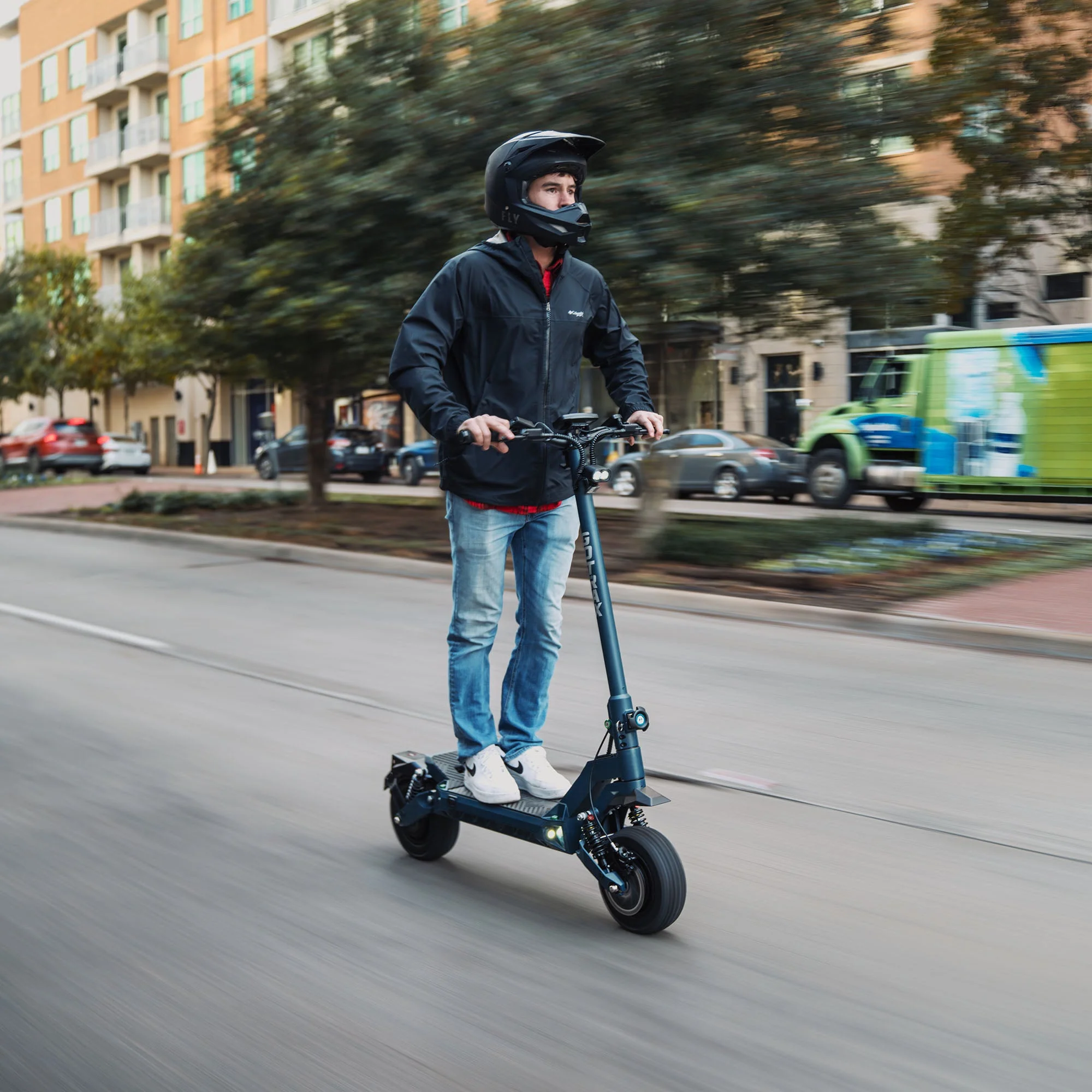 2025 Gotrax GX3 Off Road Electric Scooter – Powerful Dual Motor, 40 MPH Top Speed, All-Terrain Tires