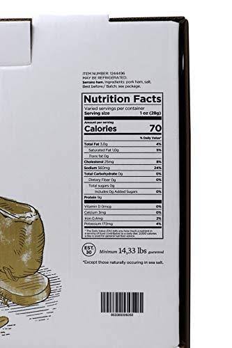 Noel Spanish Serrano ham