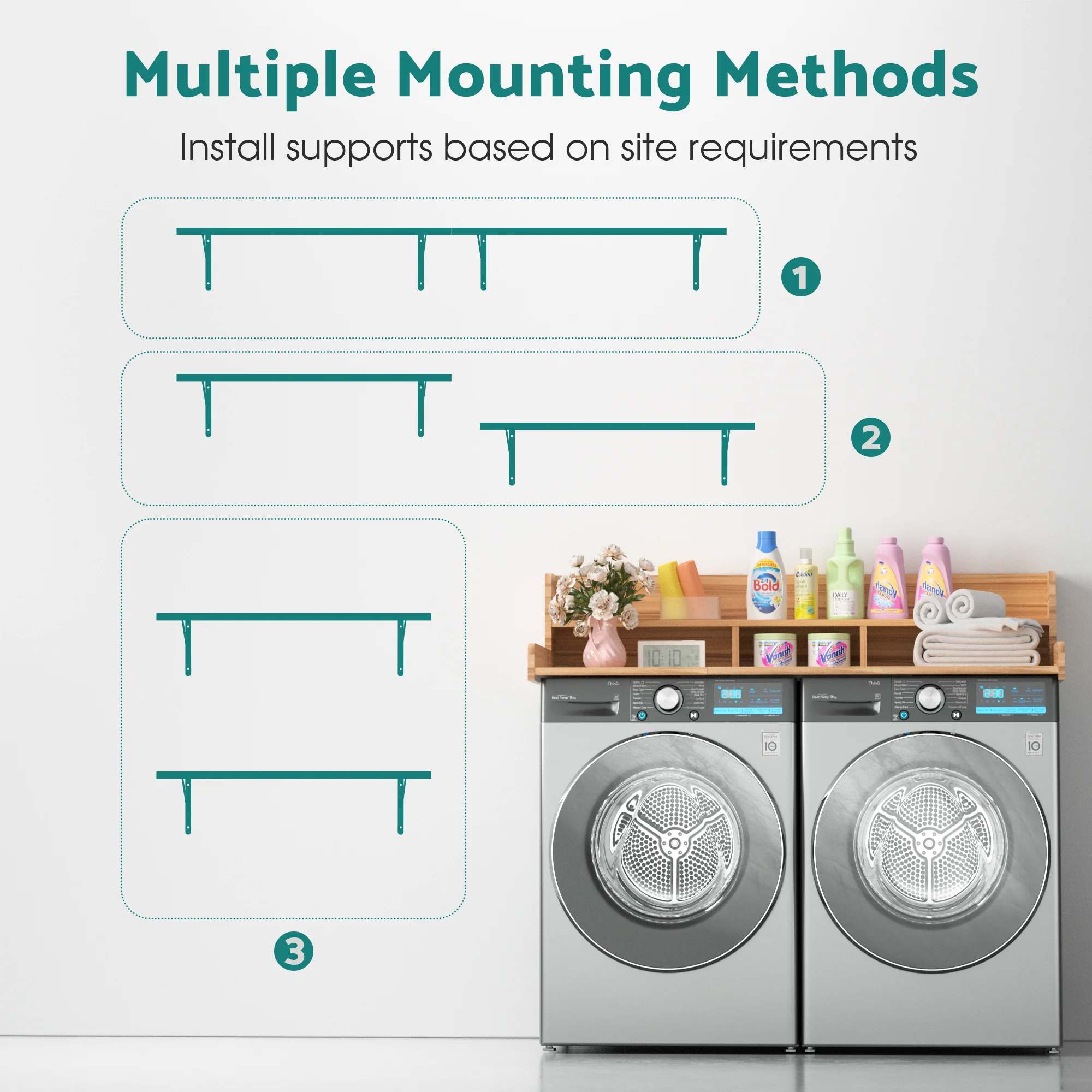 Advwin Washer Dryer Countertop 54