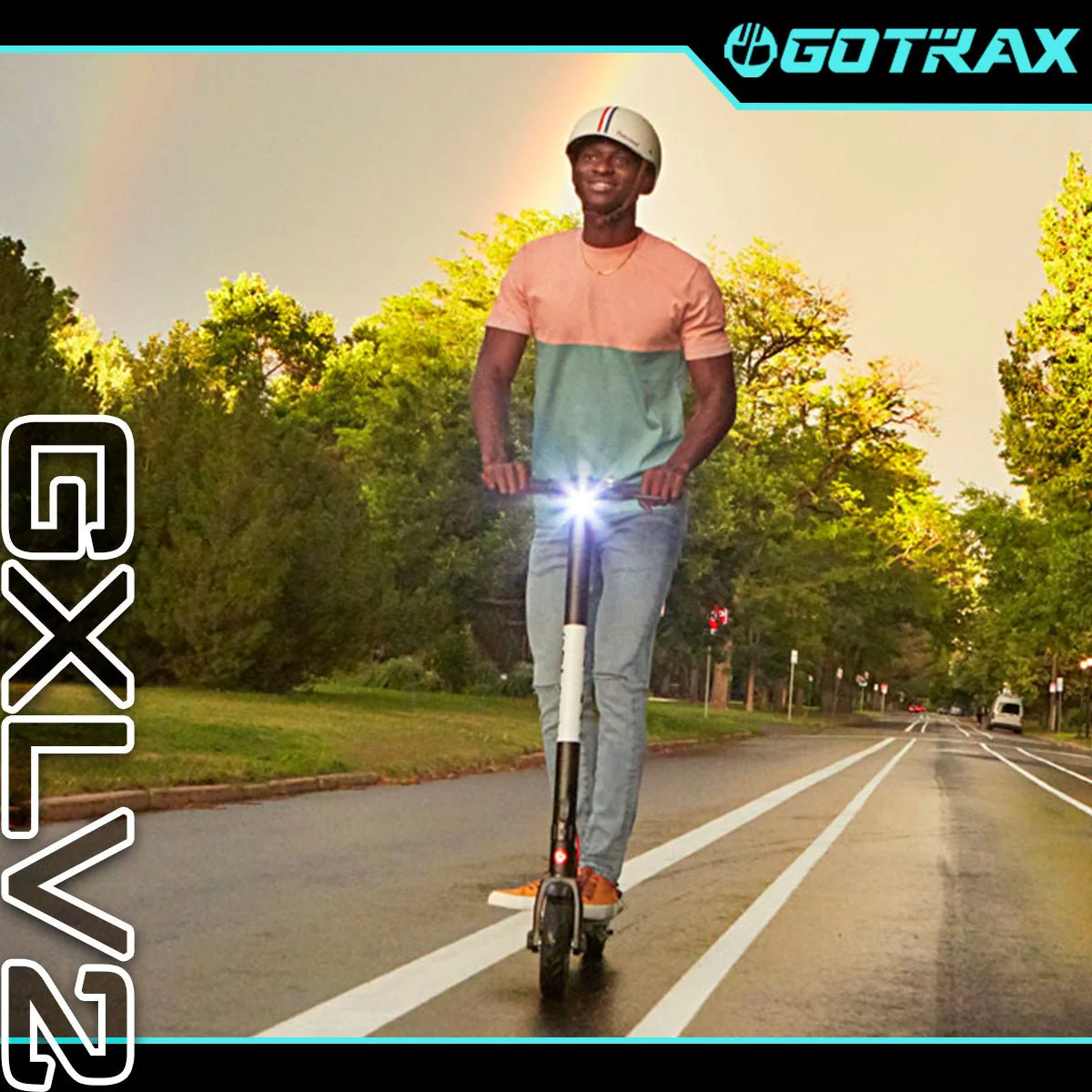2025 Gotrax GXL V2 Electric Scooter – Lightweight, Foldable Commuter E-Scooter for Adults & Teens