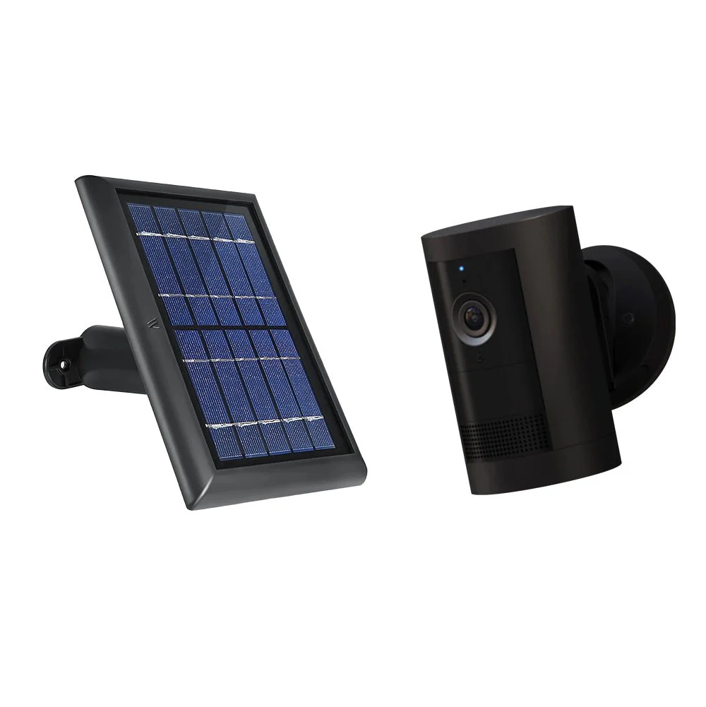 Ring Outdoor Cam Plus Battery+ Wasserstein Solar Panel Bundle