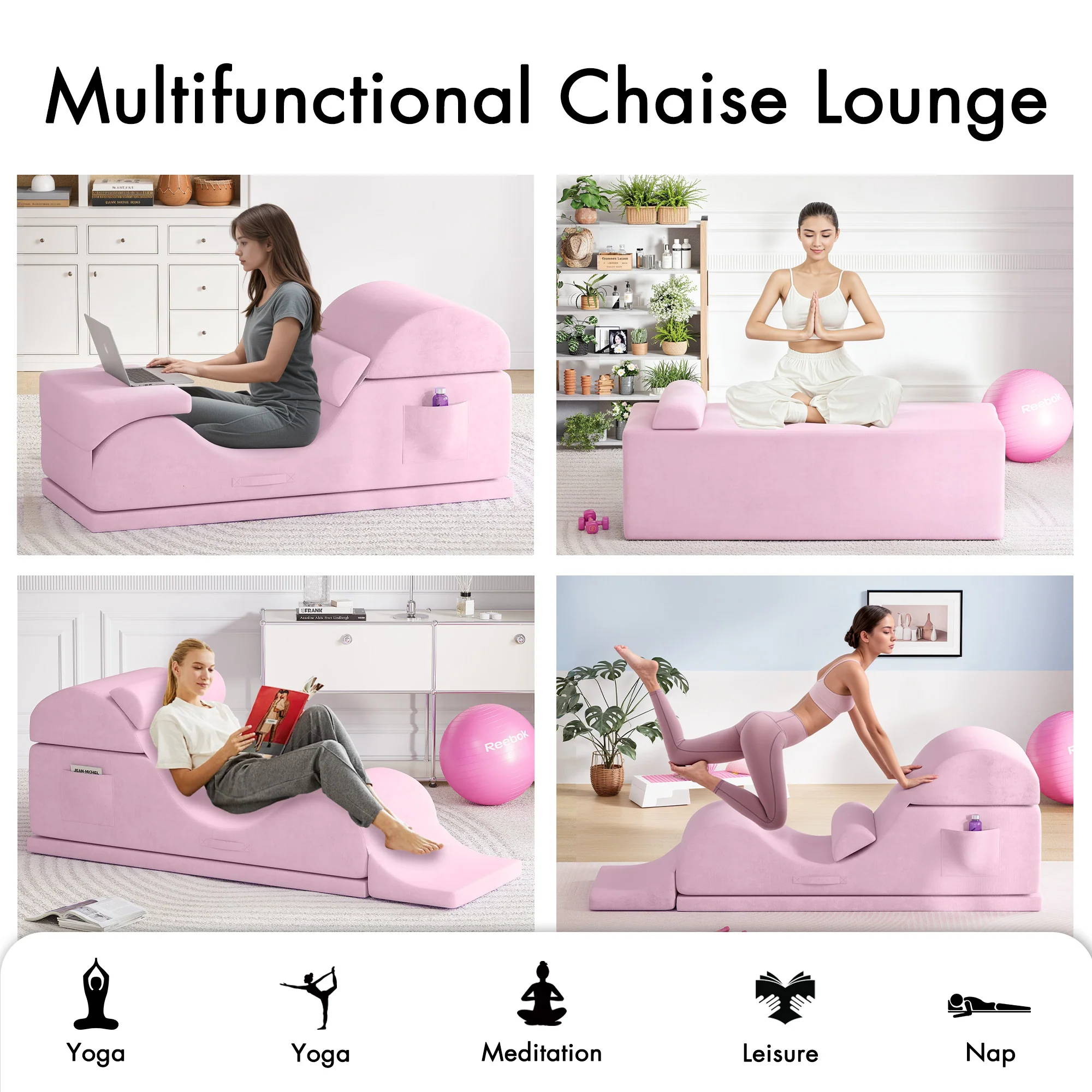 Advwin Convertible Yoga Chair for Adults