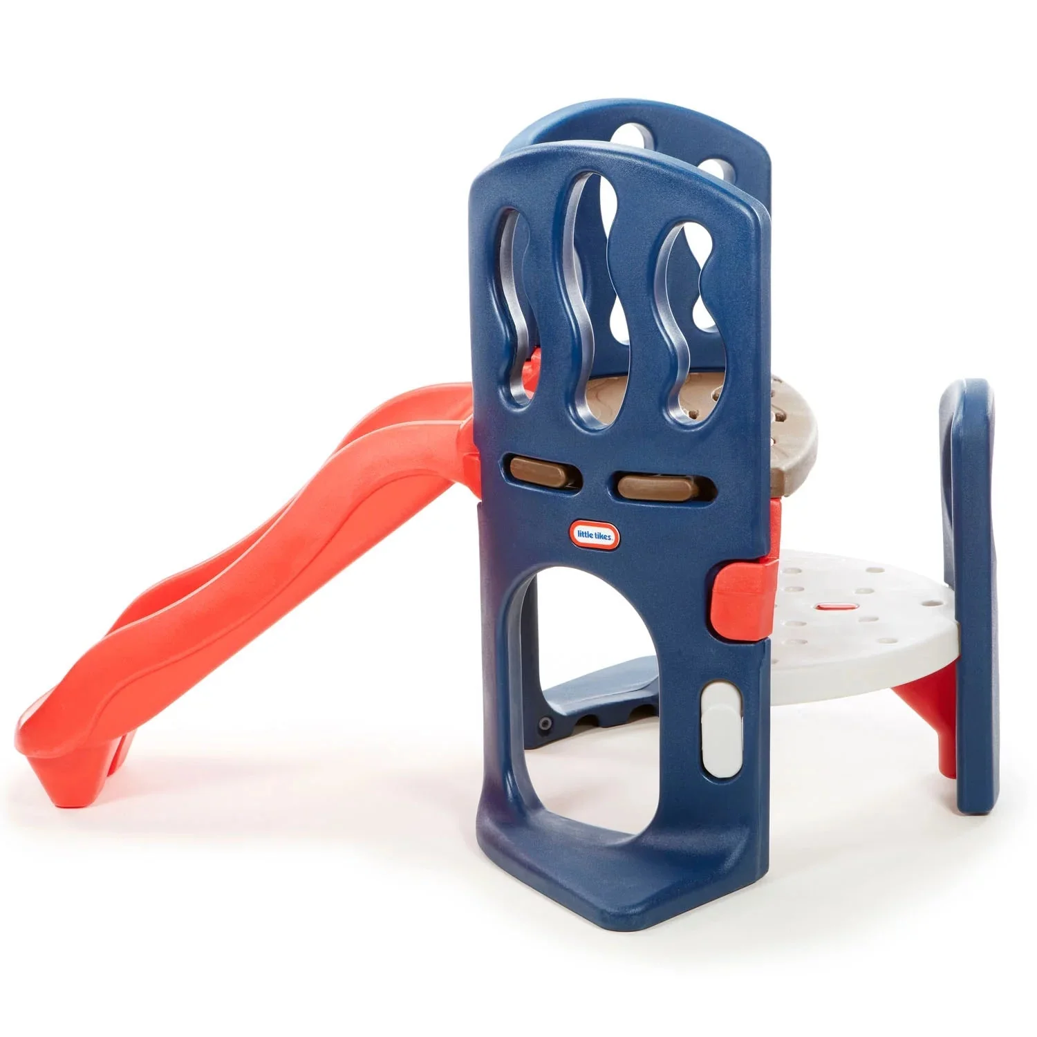 Hide & Slide Climber, Blue & Red - Climbing Toy and Slide for Kids Ages 2 to 6