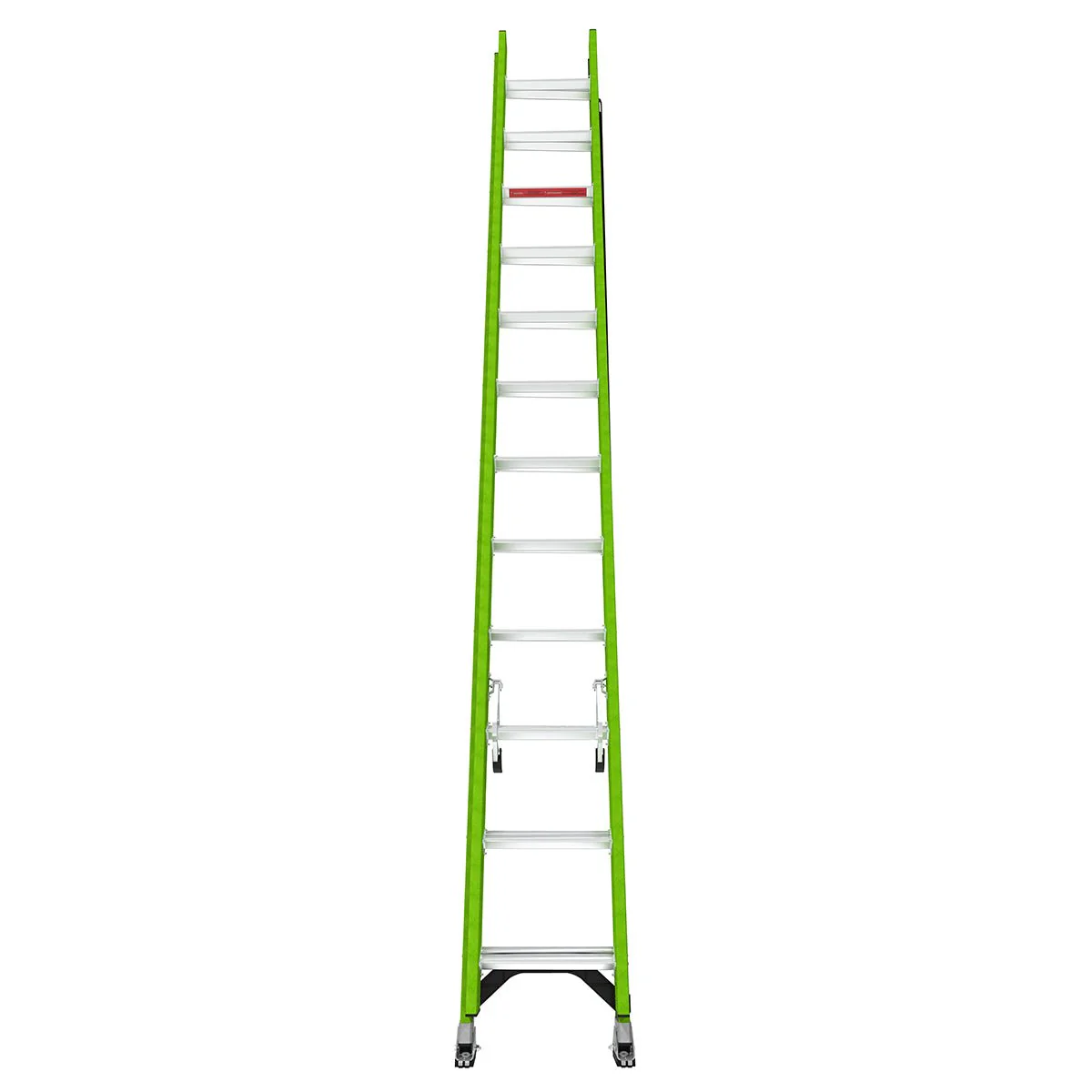 Little Giant 18724-303-HYPERLITE 24' Fiberglass Extension Ladder, 300 lbs Capacity, CSA Grade IA