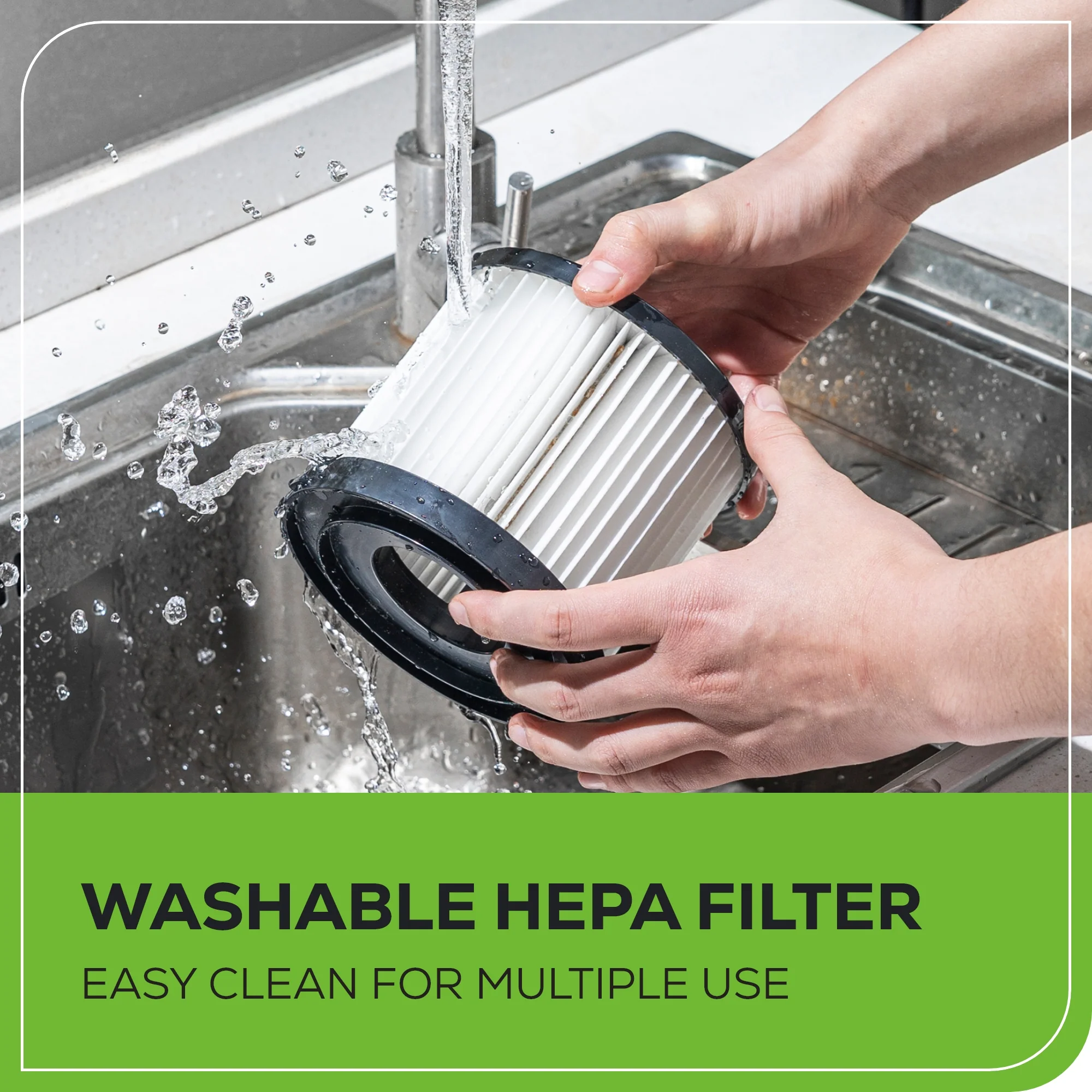 2025 40V 3-Gallon Cordless Battery Wet/Dry Shop Vacuum w/ 2.0Ah Battery & Charger