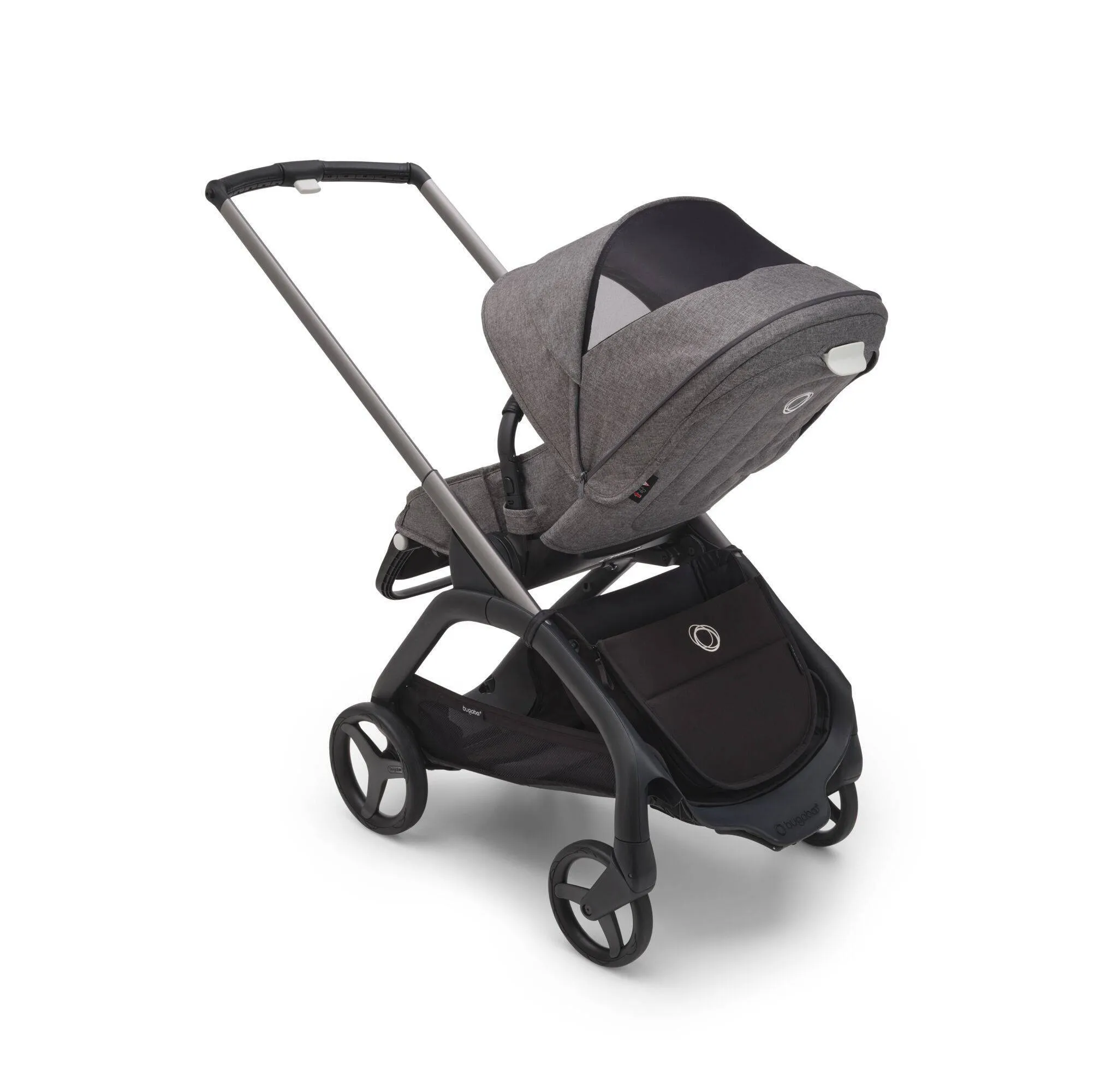 Dragonfly Easy Fold Full Size Stroller - Gray Melange