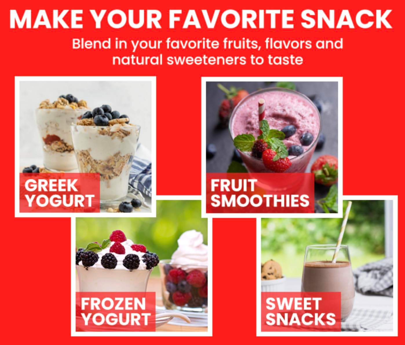 Ultimate Probiotic Yogurt Maker with Two 1-Quart Containers for Larger Batches   Make Trillions of Live Probiotics with Adjustable Temp   Time Control   Best Greek Yogurt Maker   LIFETIME WARRANTY