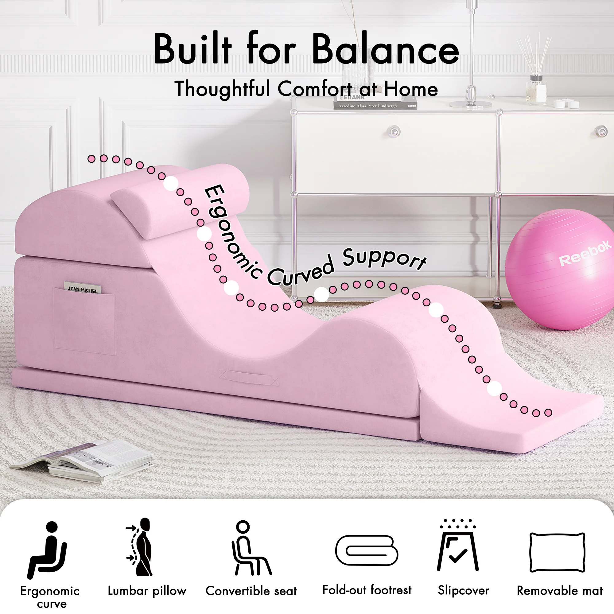 Advwin Convertible Yoga Chair for Adults