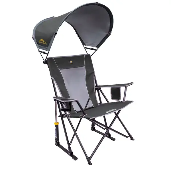 GCI Outdoor SunShade Rocker Chair with SPF Protection and Phone Pocket