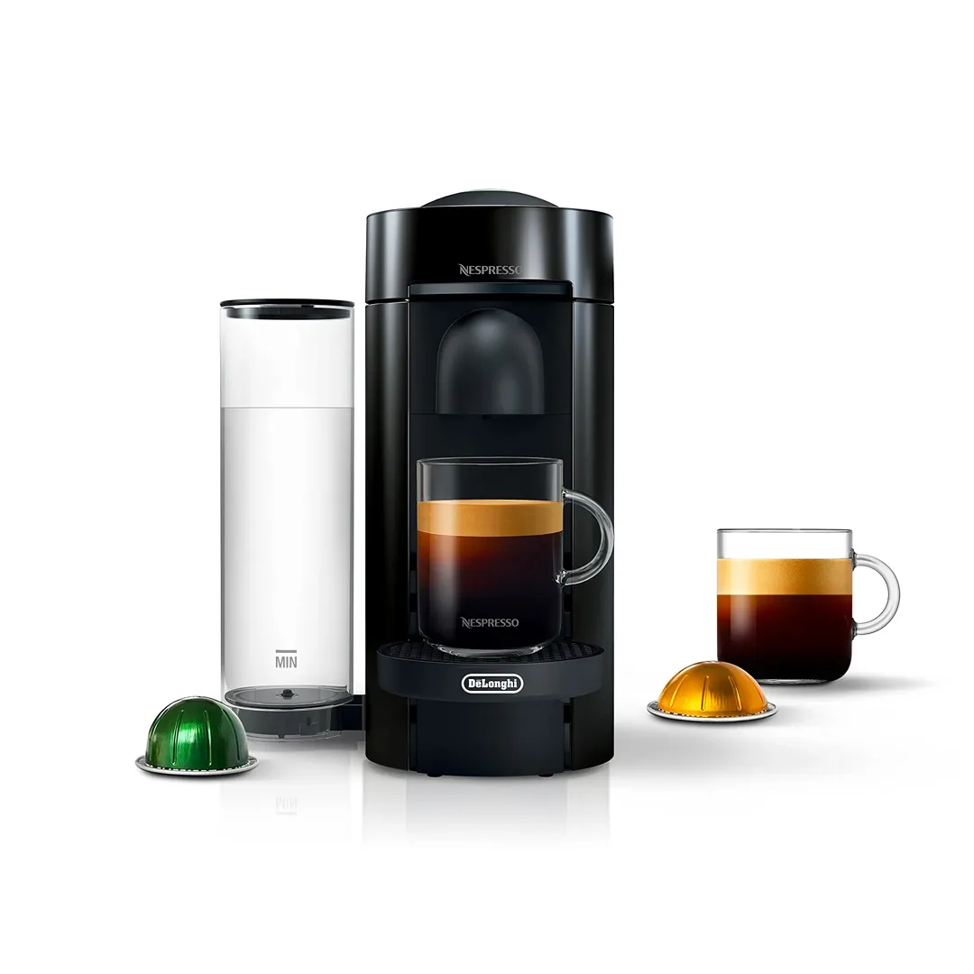 Nespresso Vertuo Plus Coffee and Espresso Maker, Black