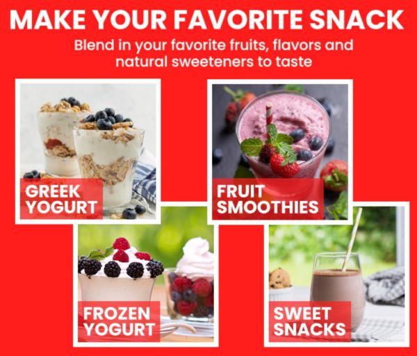 Ultimate Probiotic Yogurt Maker with Two 1-Quart Containers for Larger Batches   Make Trillions of Live Probiotics with Adjustable Temp   Time Control   Best Greek Yogurt Maker   LIFETIME WARRANTY