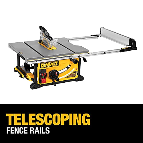 2025 DEWALT 10 Inch Table Saw, 32-1/2 Inch Rip Capacity, 15 Amp Motor, With Rolling